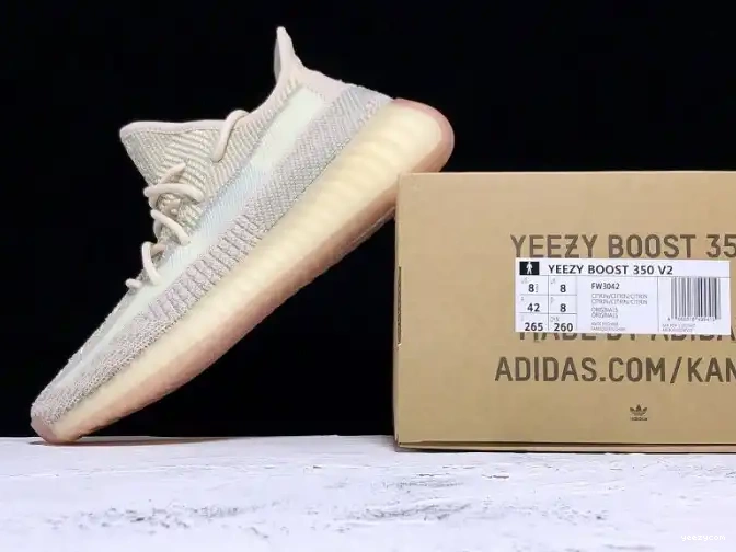 Yeezy V2 FW3042 Adidas 350 Boost Citrin 0702